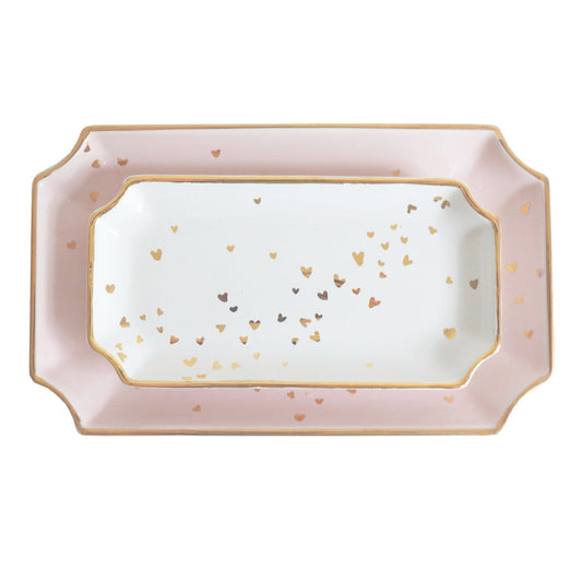 "Confetti Hearts" Tray