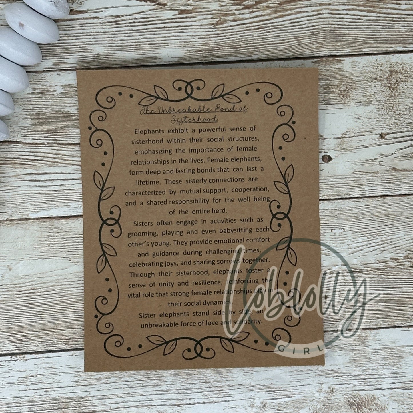 Sisterhood Best Friends Unbreakable Bond Mandala Elephant Ornament