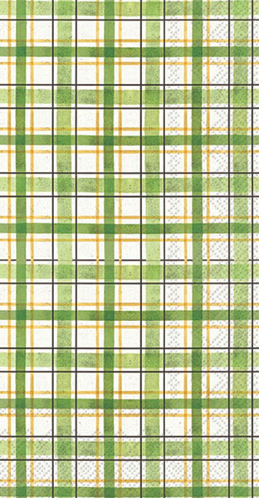 Lucky Cuties Plaid Guest Decoupage Napkins – 8.5” x 4.5” (Set of 2)