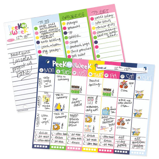 Planificador semanal Peek at the Week