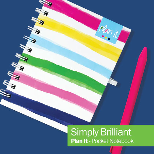 Plan It! Cuadernos de bolsillo Simplemente brillantes 