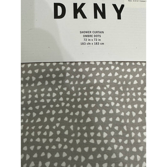 Cortina de ducha con lunares ombré de DKNY