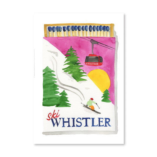 Whistler Matchbook Art Print